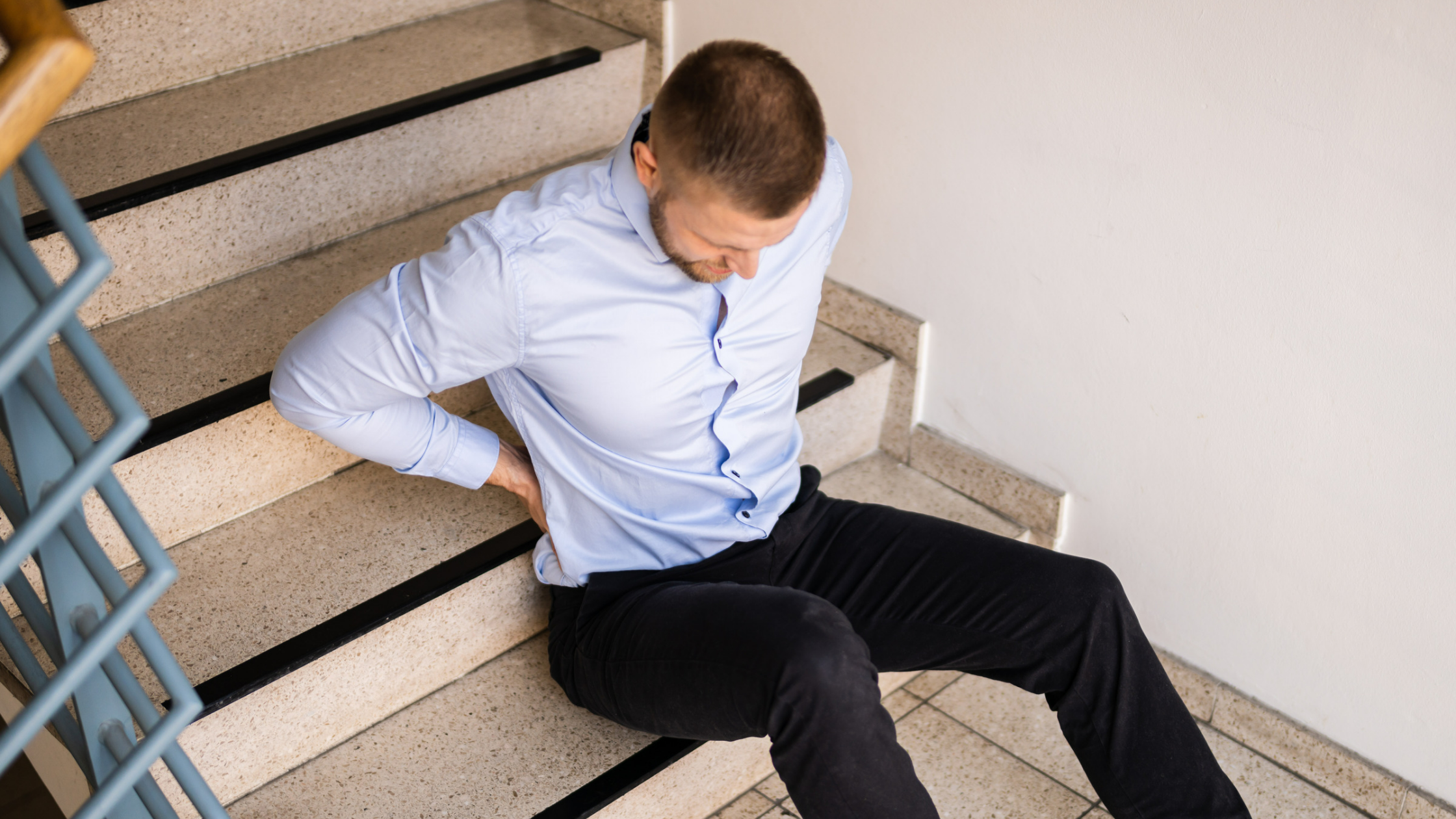 Seek medical attention for lower back pains after a traumatic event